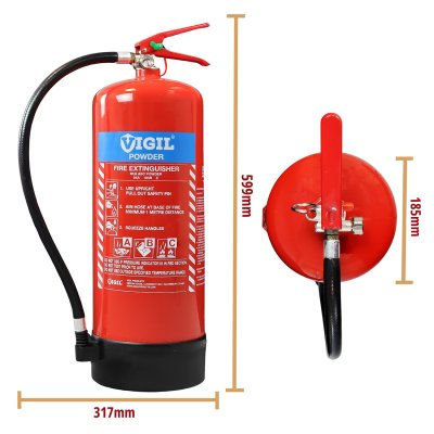 BS EN3 certified commercial fire extinguisher for workplace fire protection