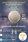 AFFICHE CONCERT VOCALINE 2025