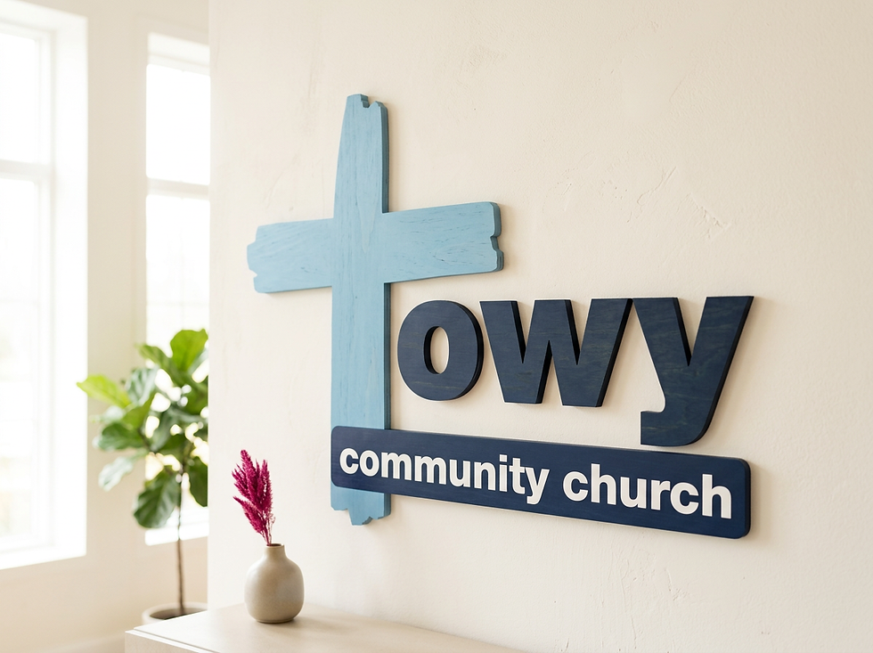 Towy Community Church logo.