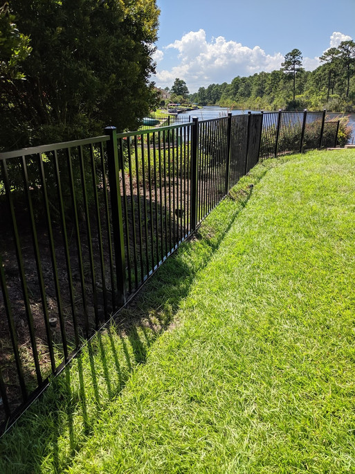 Residental Conway Calico Jack Fence