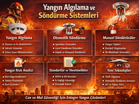 Yangın Algılama Sistemlerinde İleri Teknoloji ve IoT Tabanlı Çözümler
