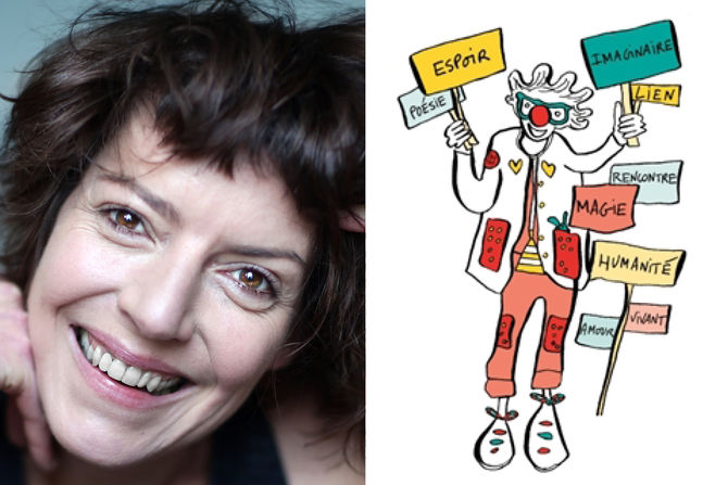 Christine, clown à l'hôpital