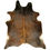Миниатюра: Alfombra Piel de Vaca Natural Chocolate CH-1520