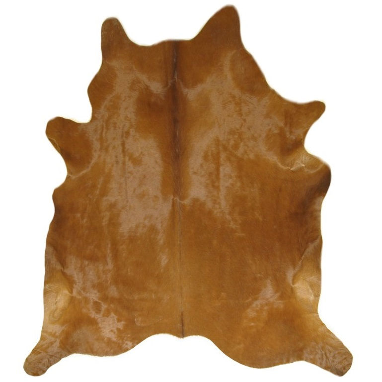 Alfombra Piel de Vaca Natural Marrón CH-1584