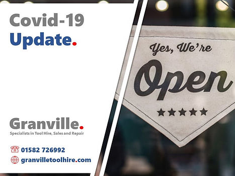 Granville Tool Hire Luton_News Covid-19 Update
