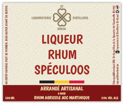 Miniature : Liqueur Rhum Speculoos 35%