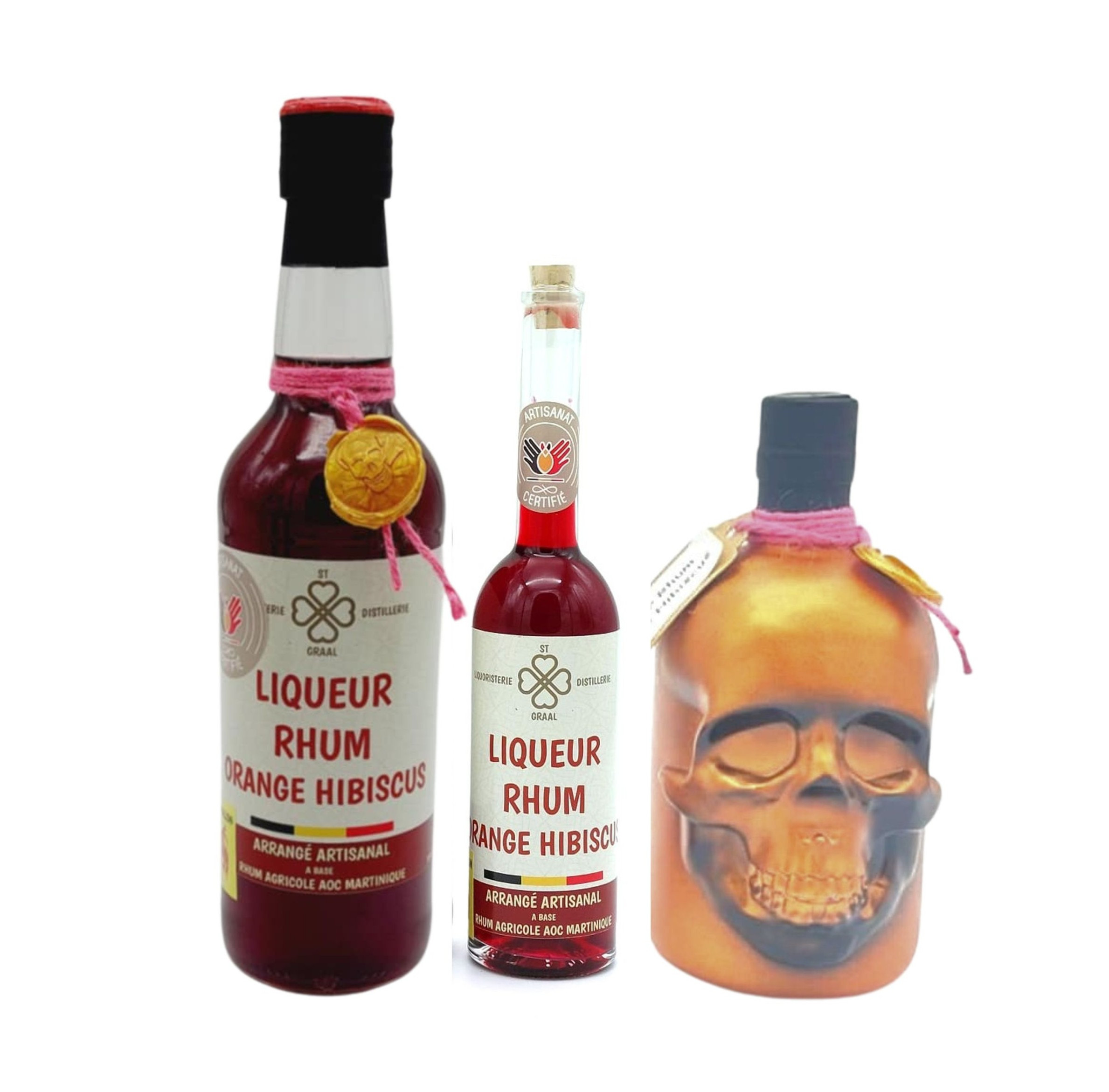 Liqueur Rhum Orange Hibiscus 35%