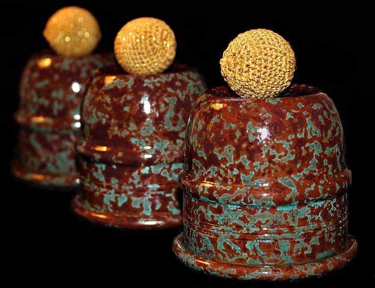 Thumbnail: MK Generation II Cups - Weathered   (Brass Chemically Aged Finish)