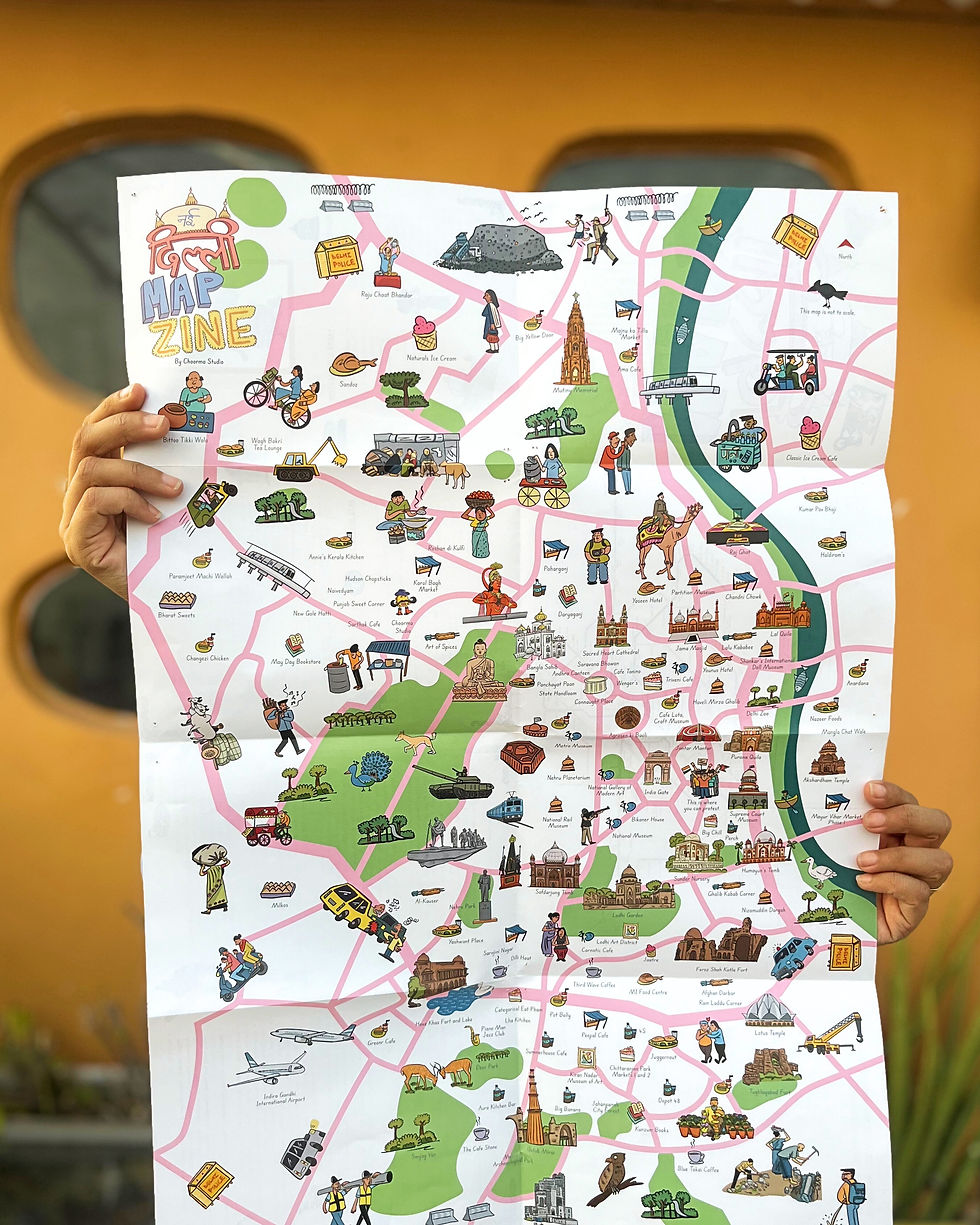 Thumbnail: Dilli Map Zine