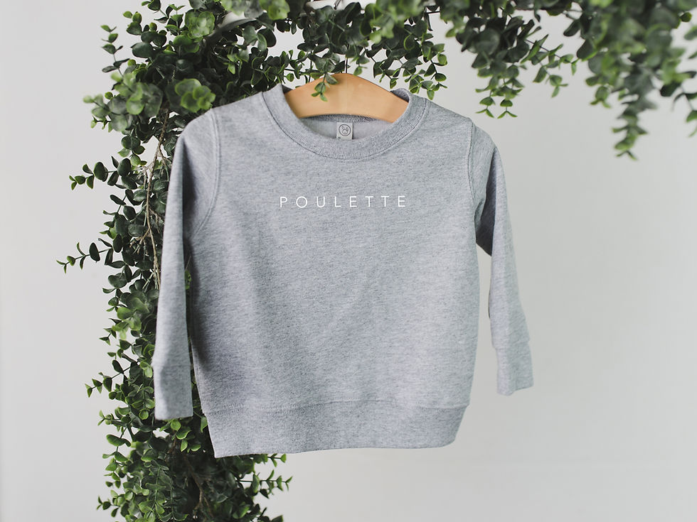 Miniature : Poulette | coton ouaté enfant