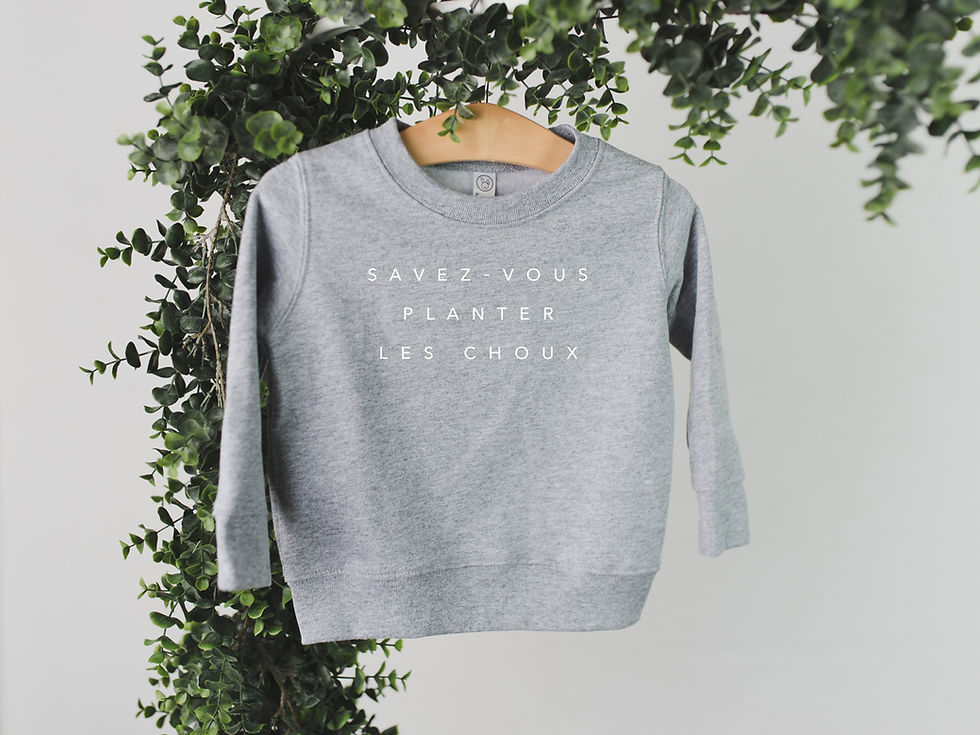 Miniature : Savez-vous planter les choux | coton ouaté enfant