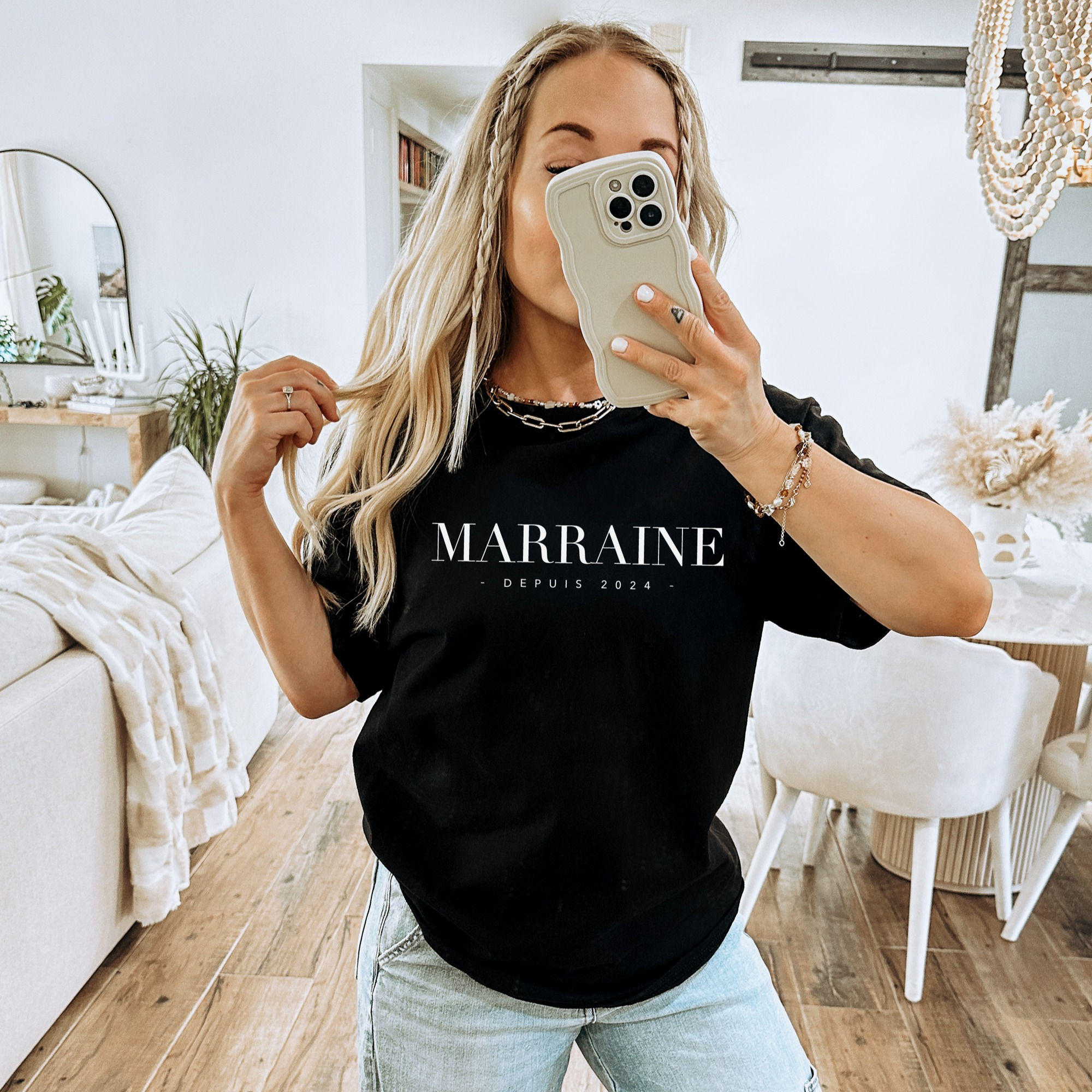 MARRAINE -EST. 20XX- | t-shirt adulte