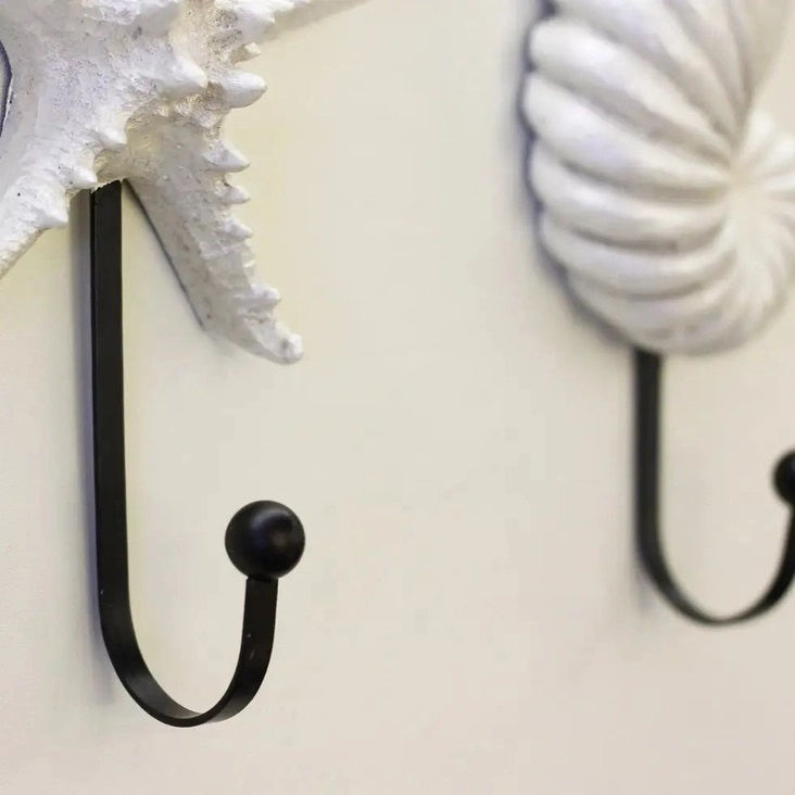 Thumbnail: Coastal Seashell & Starfish Wall Hooks