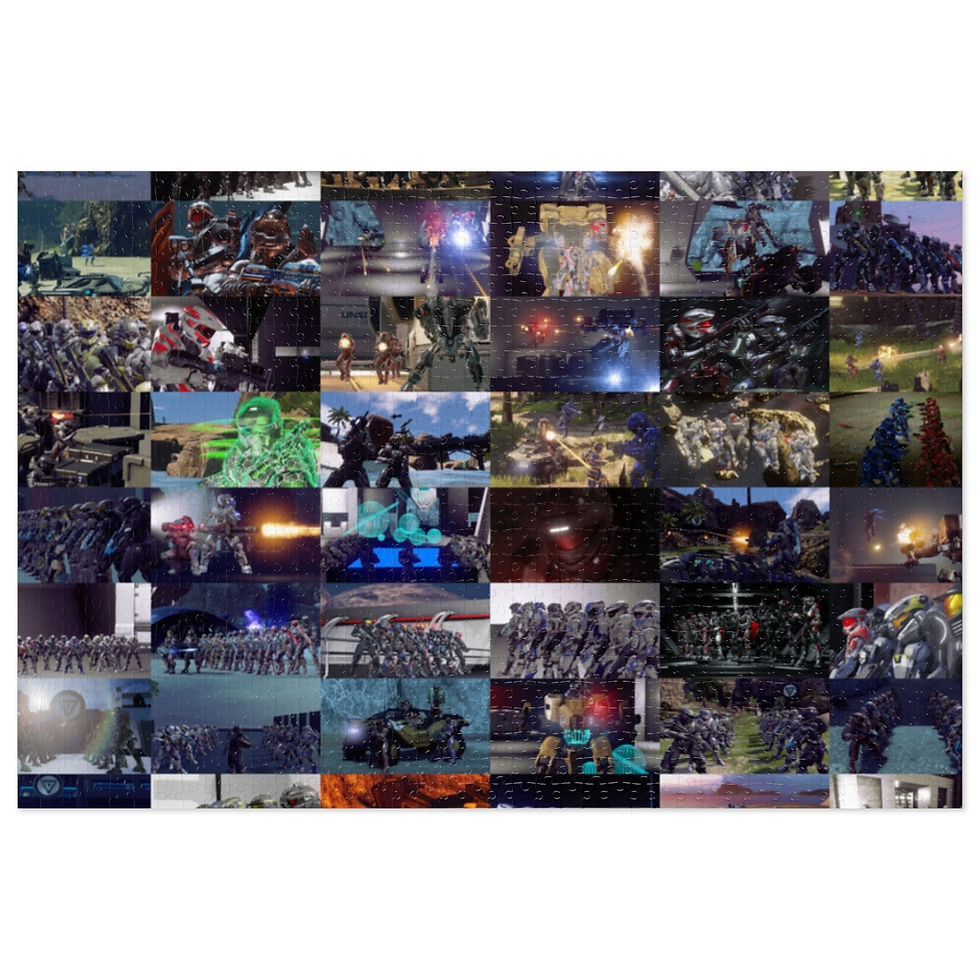 Thumbnail: Collage Jigsaw Puzzle (252, 500, 1000-Piece)