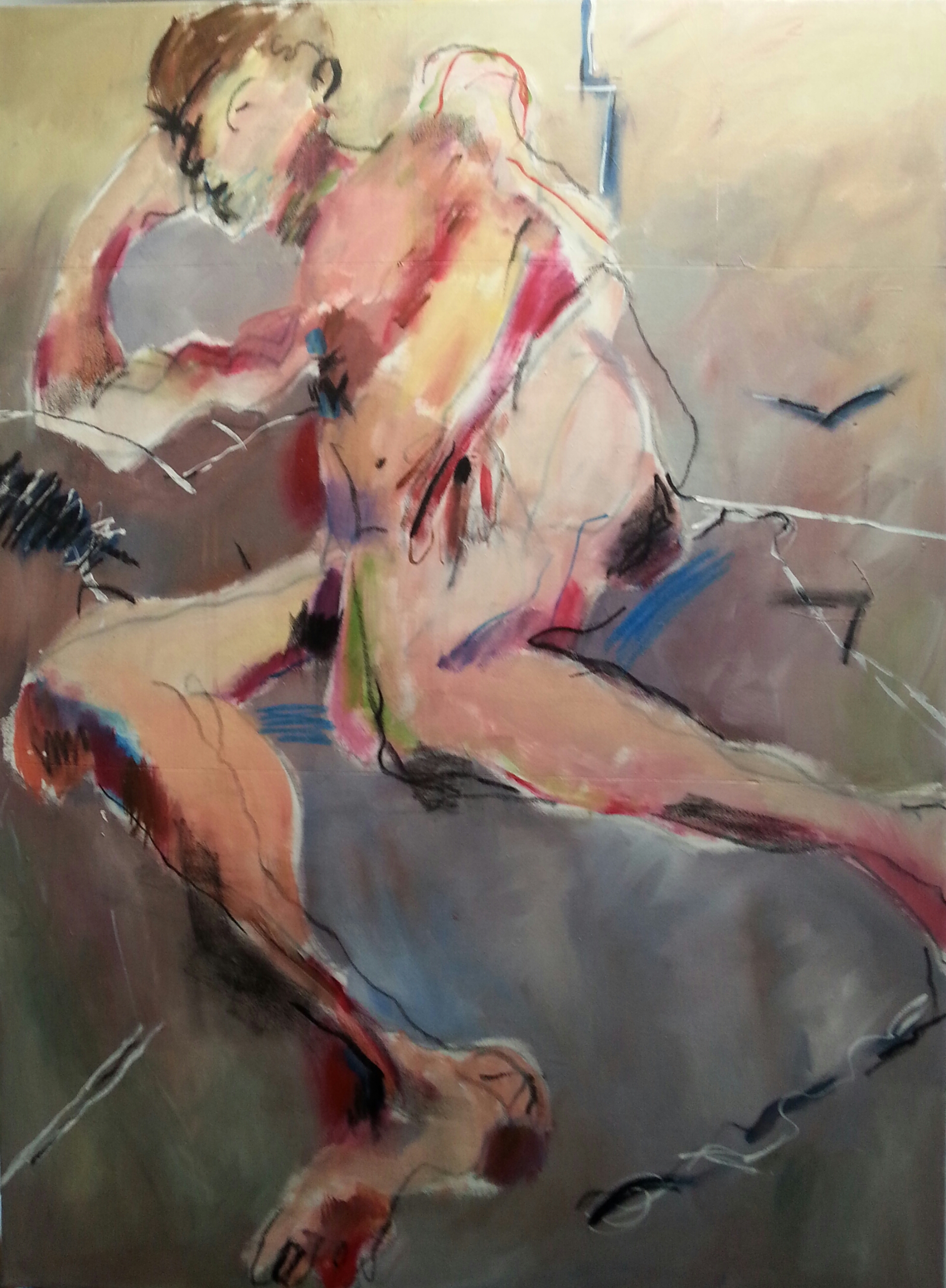 Reclining figure