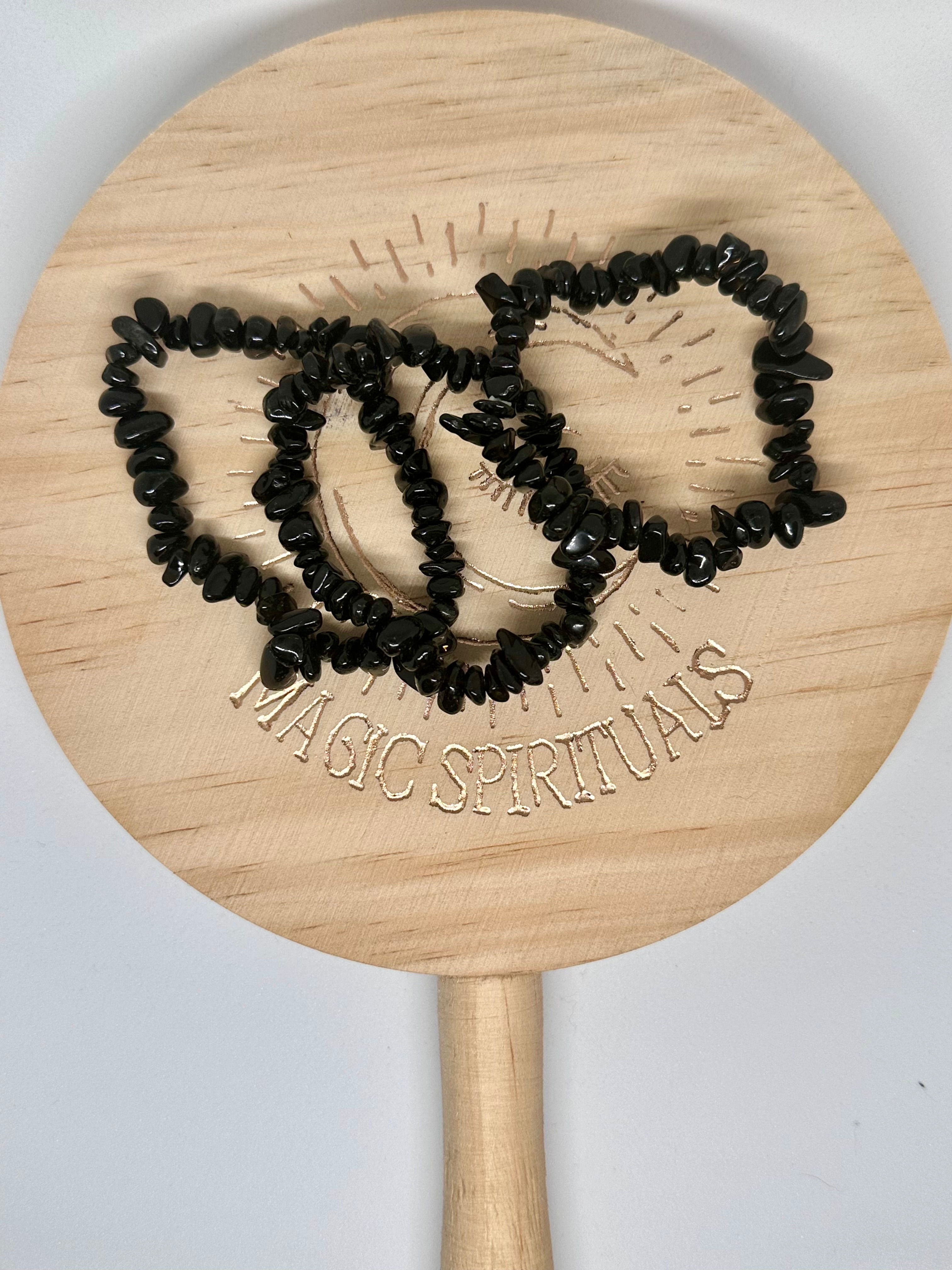 Pulsera facetada Turmalina