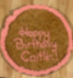 Birthday Cookie Cake