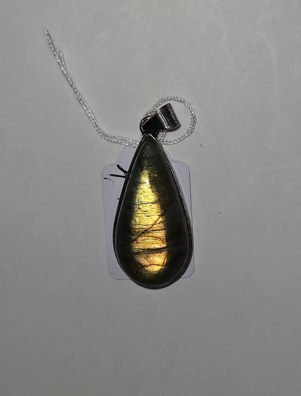 Thumbnail: Labradorite Teardrop Pendant