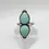 Thumbnail: Double Turquoise Ring