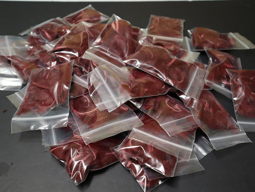 Thumbnail: Claret Rabbit Strip AAA 1/8 inch - Claret Rabbit Strip AAA 1/8 inch