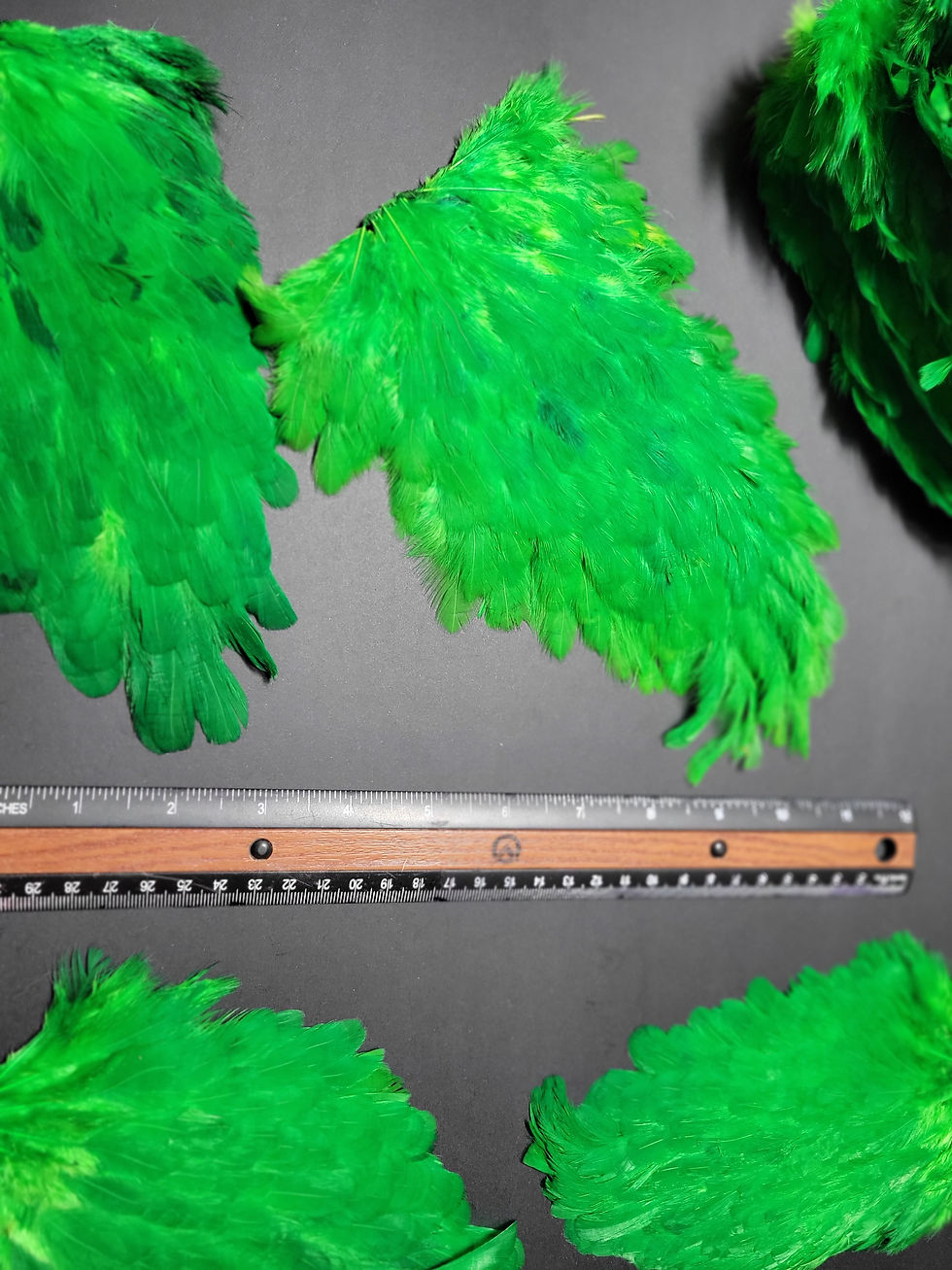 Thumbnail: Our Highlander Green Hen Saddles