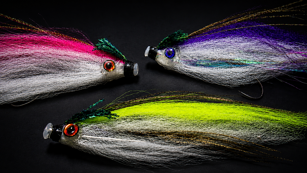 Thumbnail: Les fameuses Red Eye Smelt (Mouche de Jocelyn)