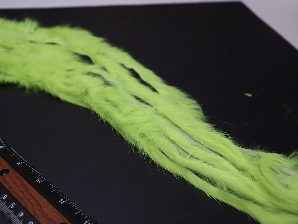 Thumbnail: AAA Chartreuse Rabbit Strip 1/8 Inch - Chartreuse Rabbit Strip 1/8 Inch