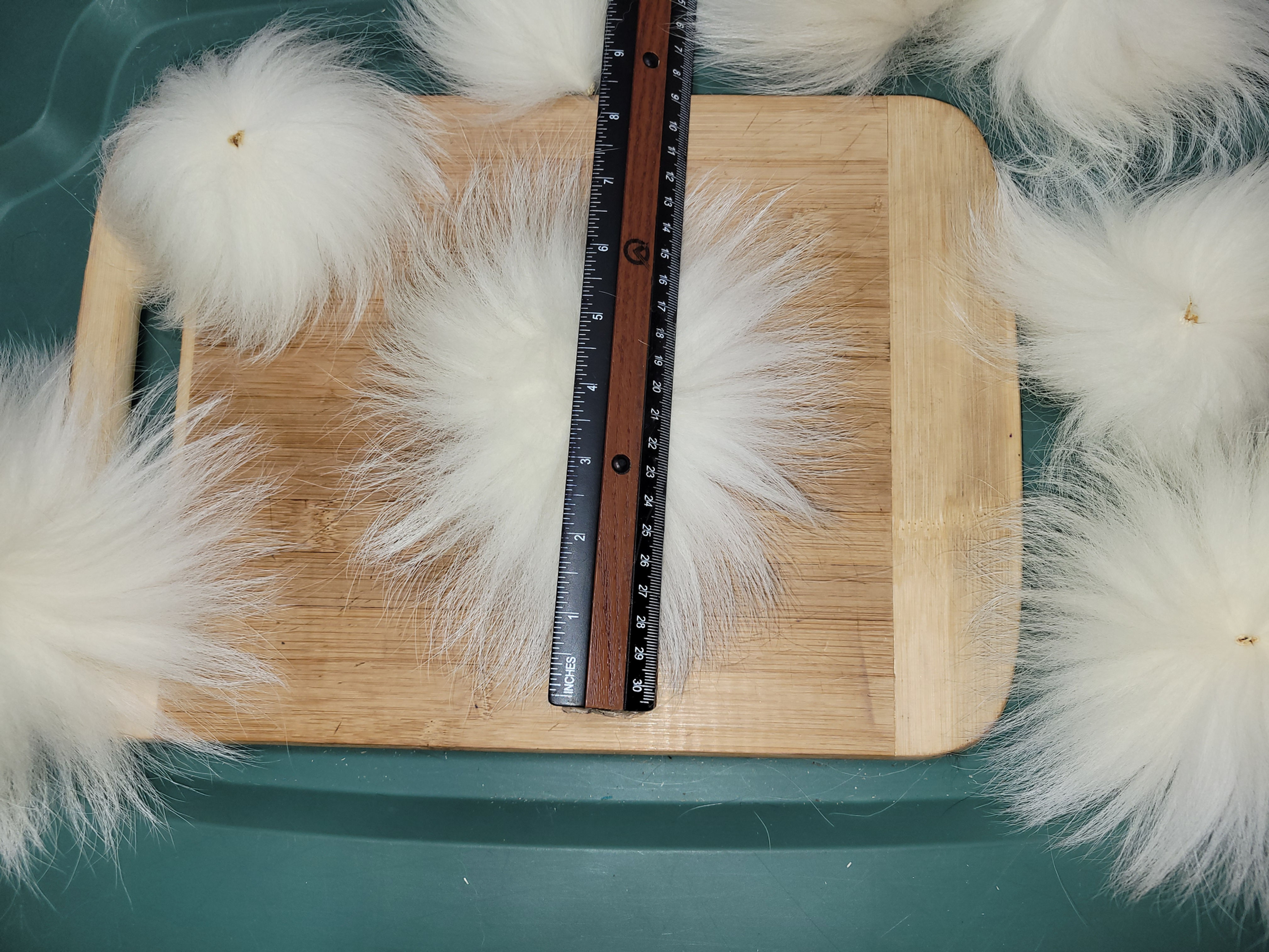 AAA Renard Mutation Blanc - Section de Queue - Tail Rings