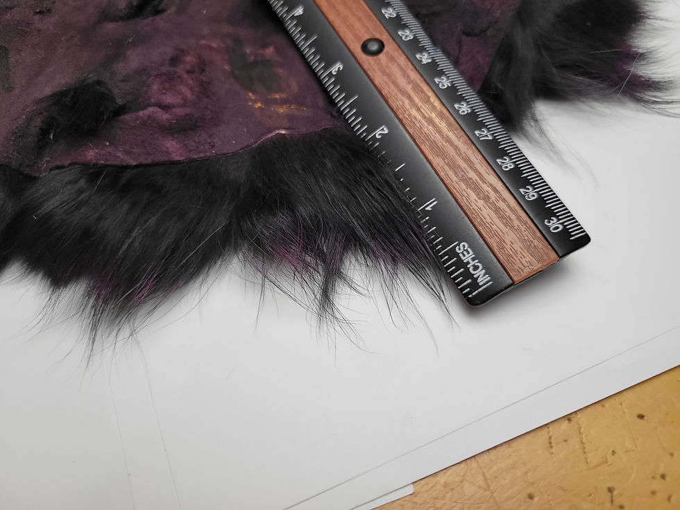 Miniature : Masque de Silver  Fox AAA Teint Mauve - Purple HAZE