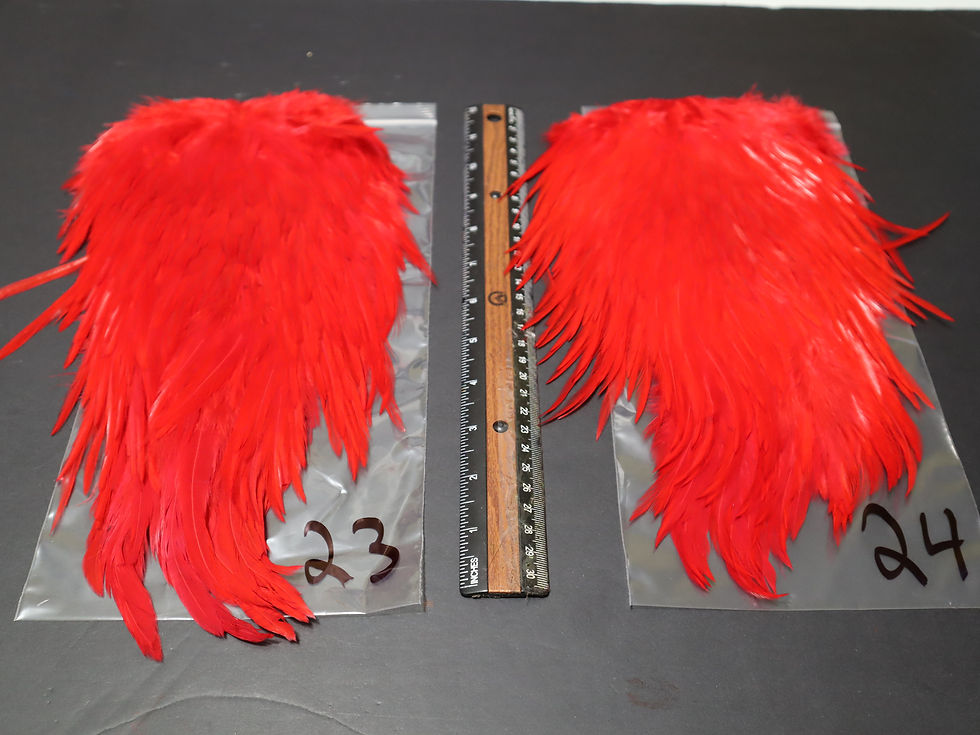 Miniature : Nos Grandes Selles de Coq Super Select AAA Rouge - Red