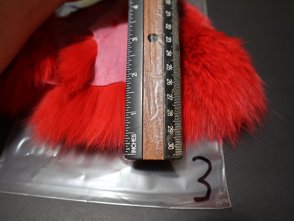 Thumbnail: Masque de Blue  Fox SELECT AAA Teint ROUGE - RED