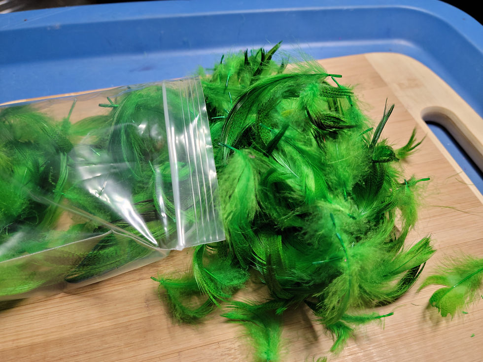 Miniature : Sac de 7g Mallard en Vrac - Vert Chartreuse, Kelly et Fluo