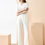 Thumbnail: White Sharp Drapey Pants
