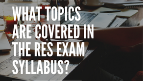 topics covered in real estate res exams