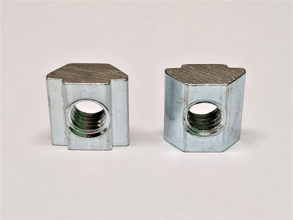 Thumbnail: M5 heavy duty T nuts top and bottom view