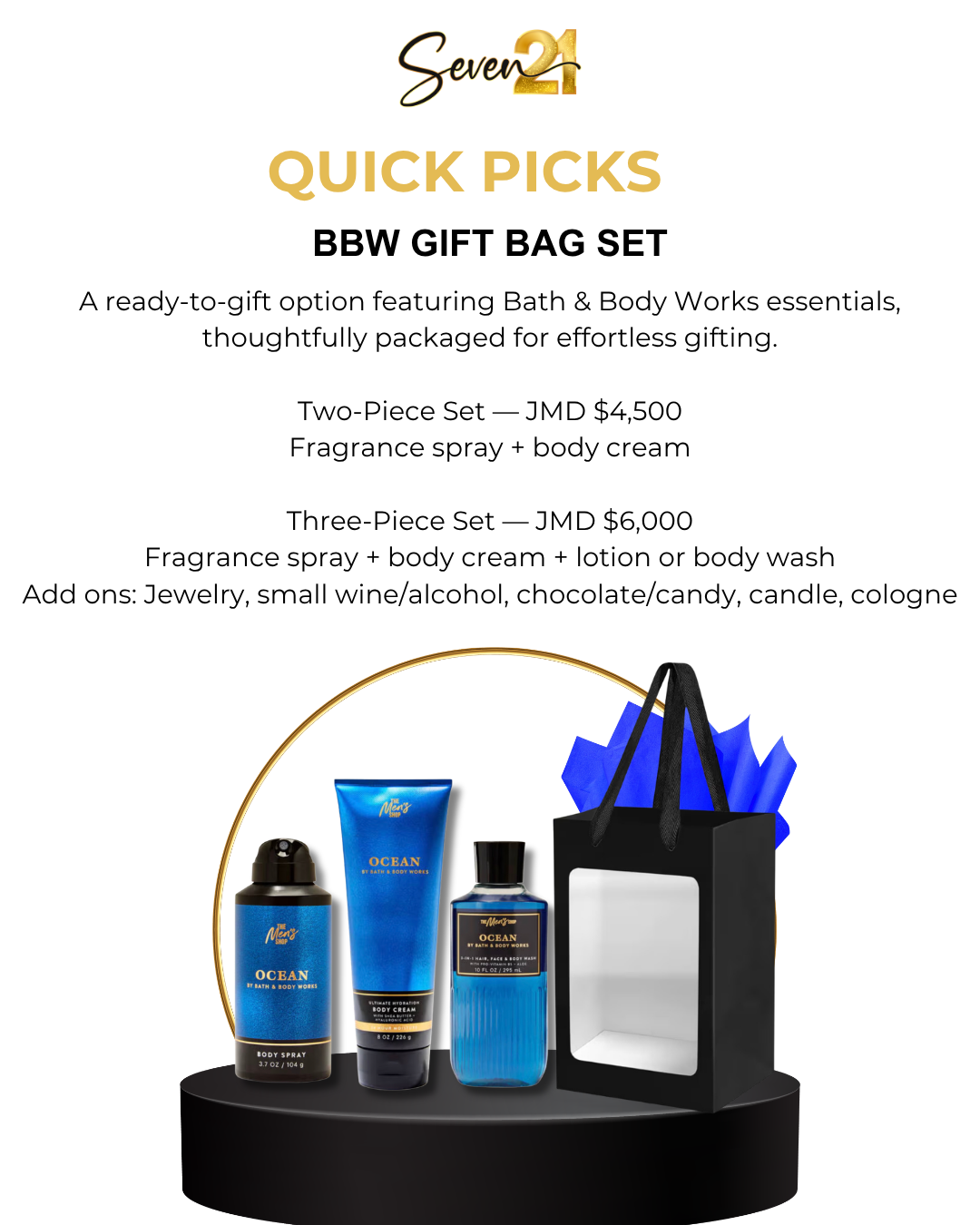 BBW Gift Bag Set