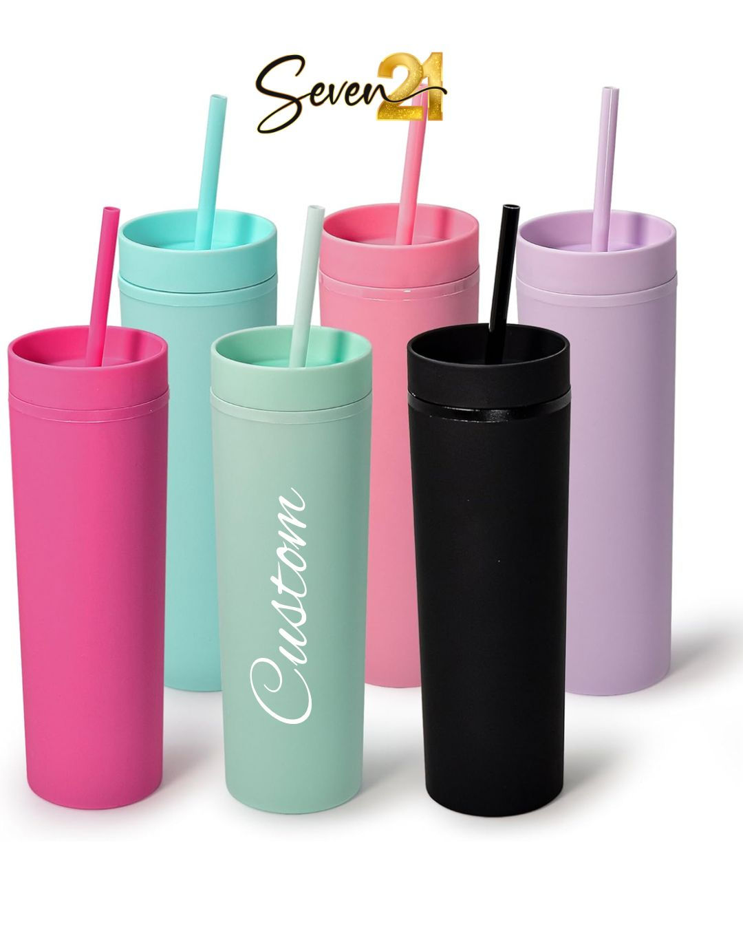 Custom Skinny Tumbler 16oz