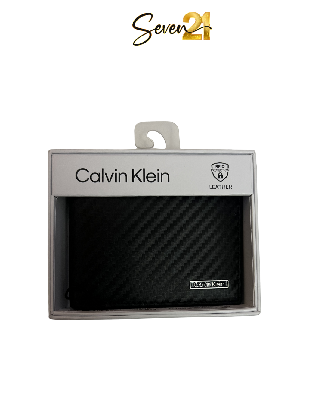 Calvin Klein Genuine Leather Wallet - Black