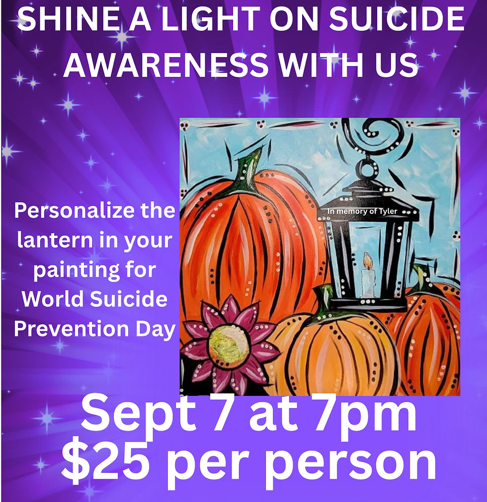 World Suicide Prevention Paint Party