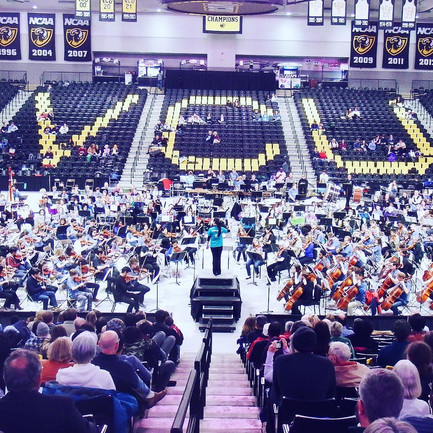 700+ musicians at Richmond Symphony's Come and Play