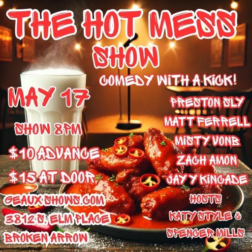 Adult Comedy Night-Sat  May 17th, 2025