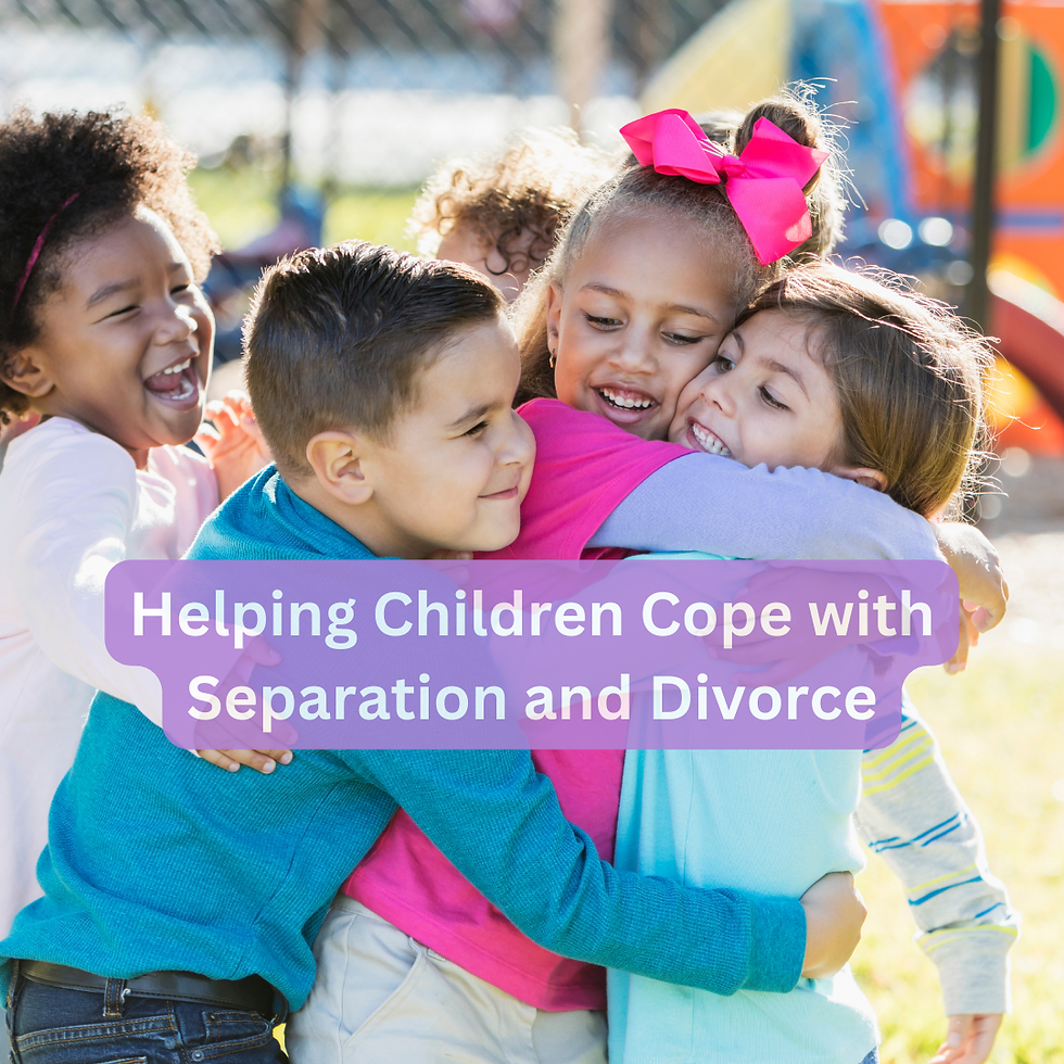 Helping Children Cope with Separation and Divorce