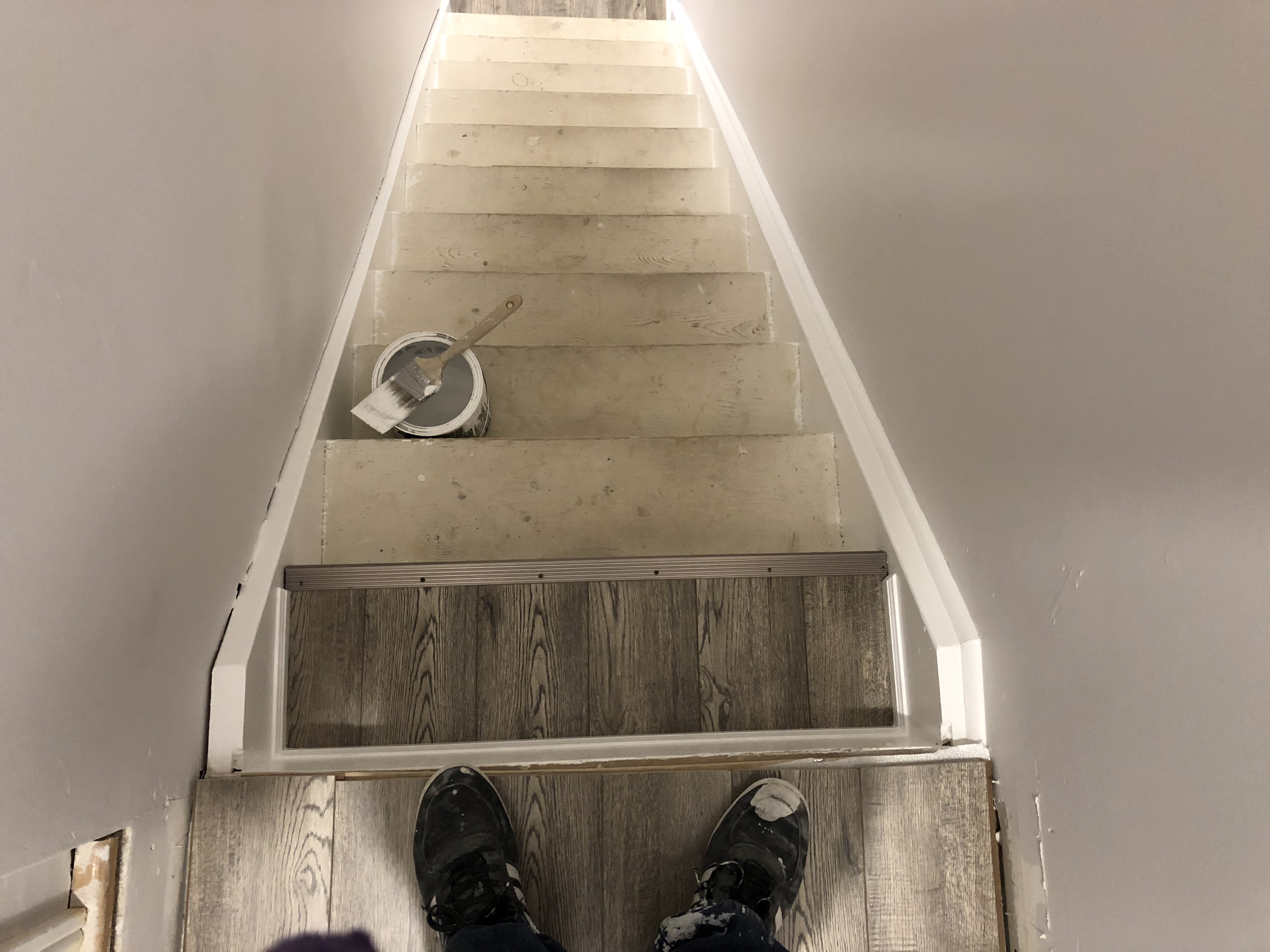 Laying of Stair Panels