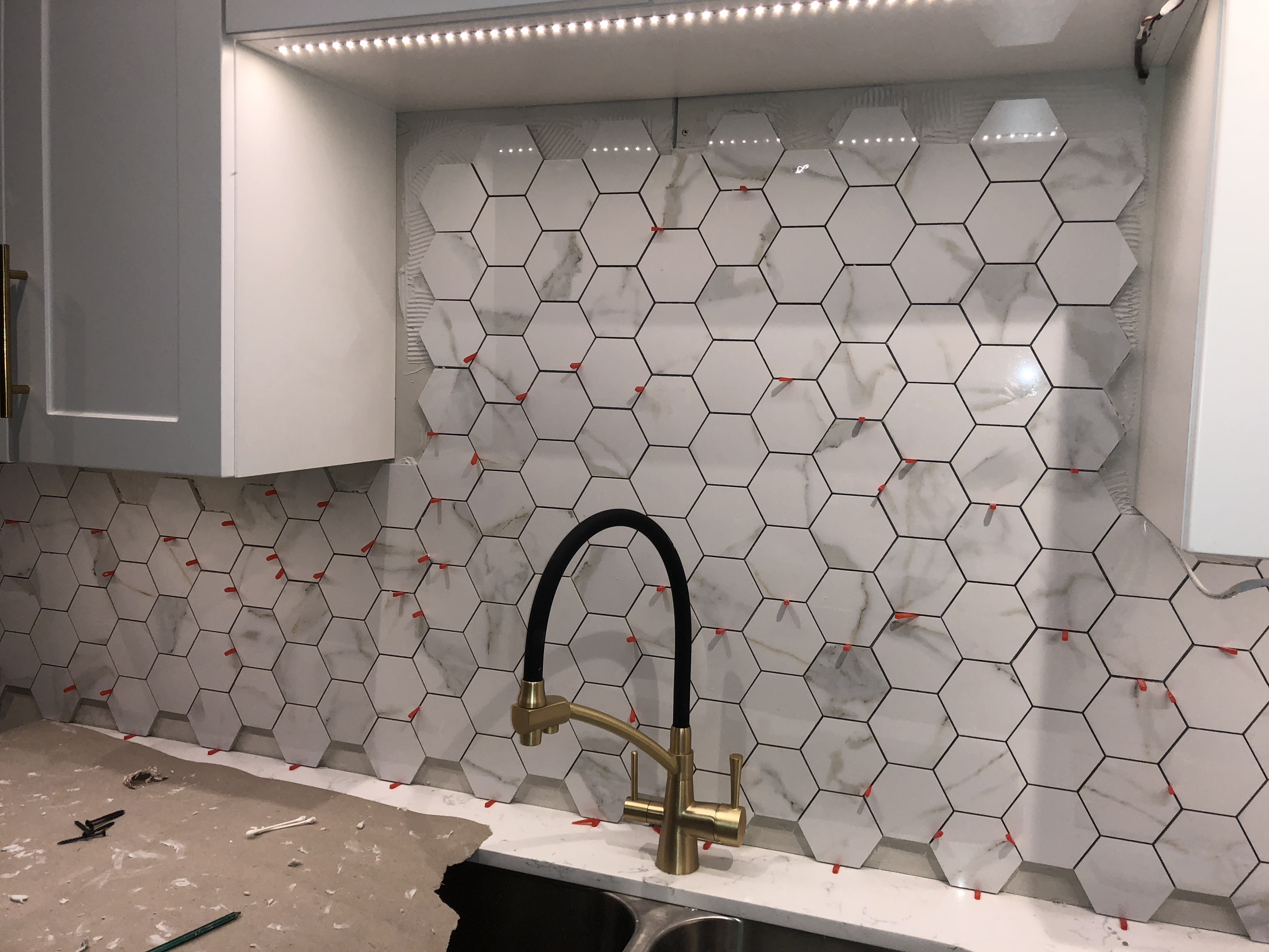 Backsplash Installation