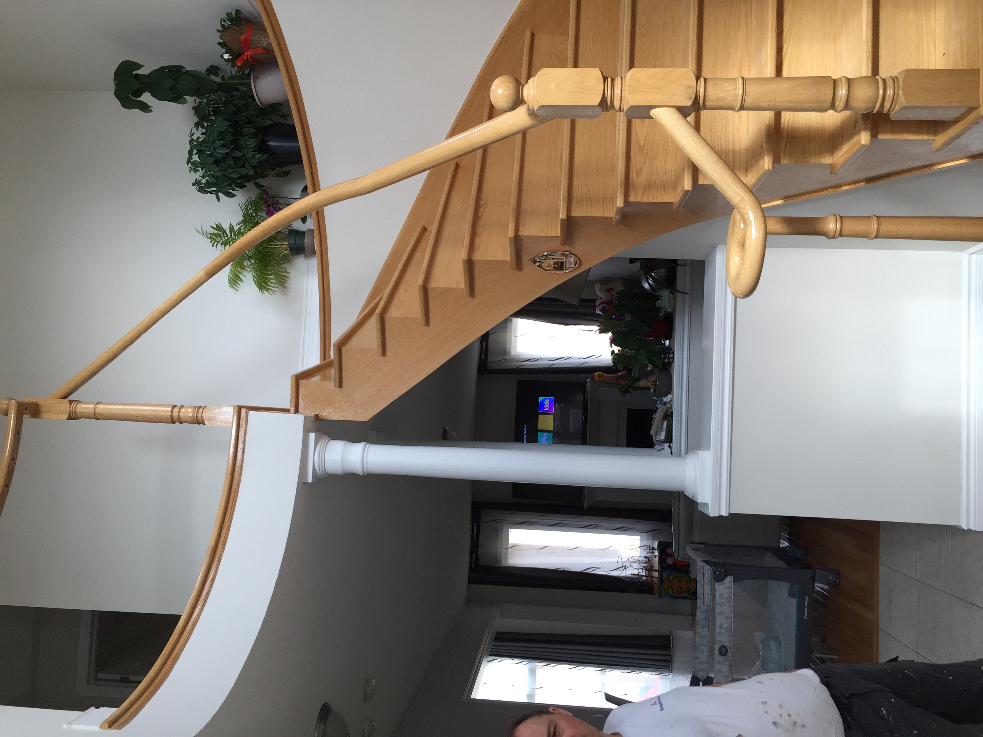 Modern Wood Staircase