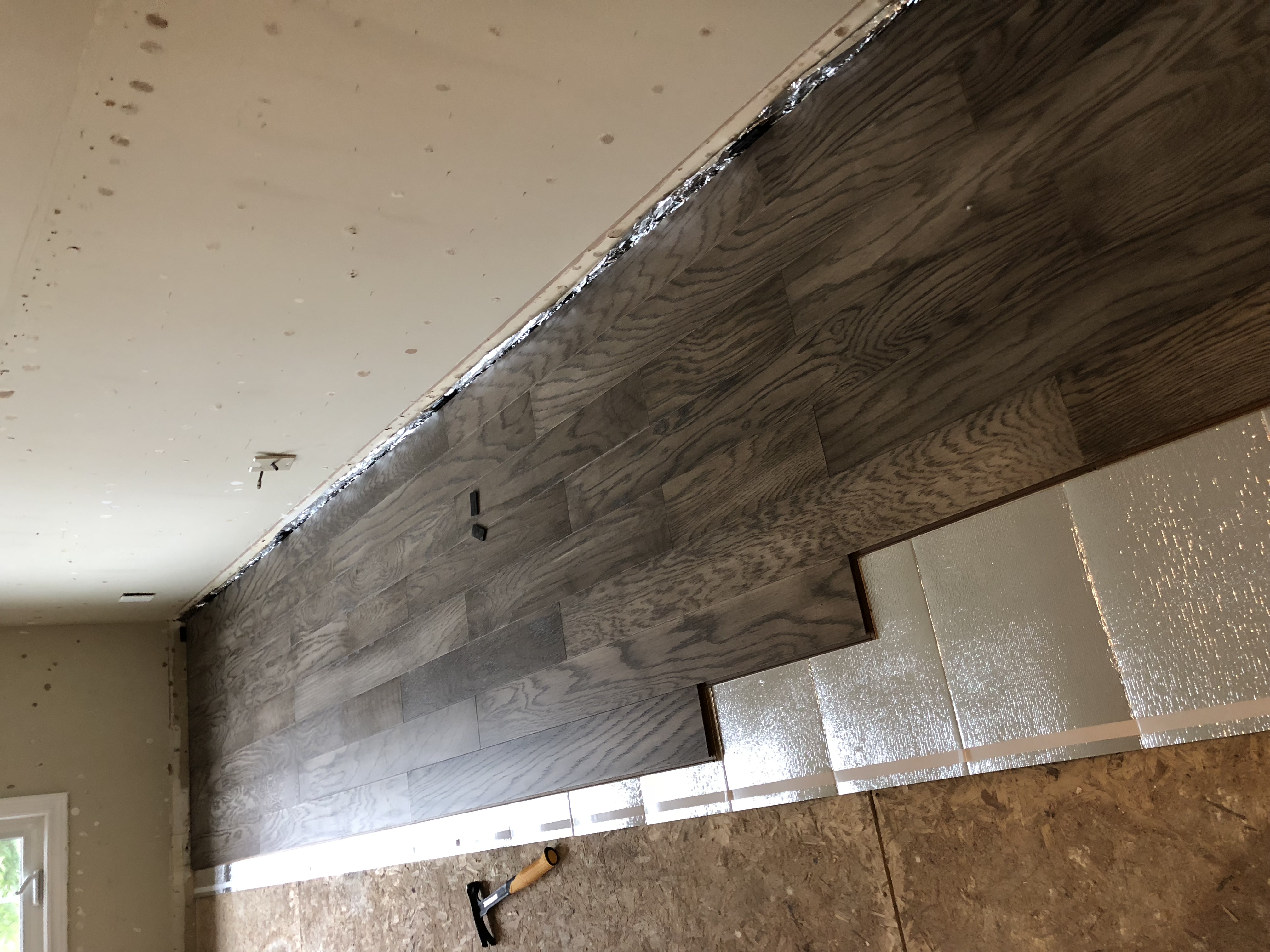 Laying of Floor Panels