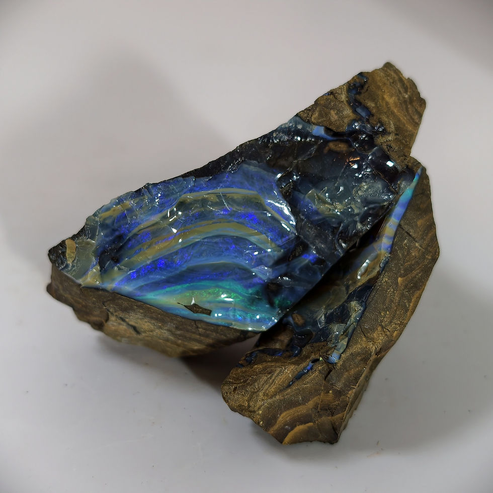 Miniature : Opale Boulder brute – Australie –