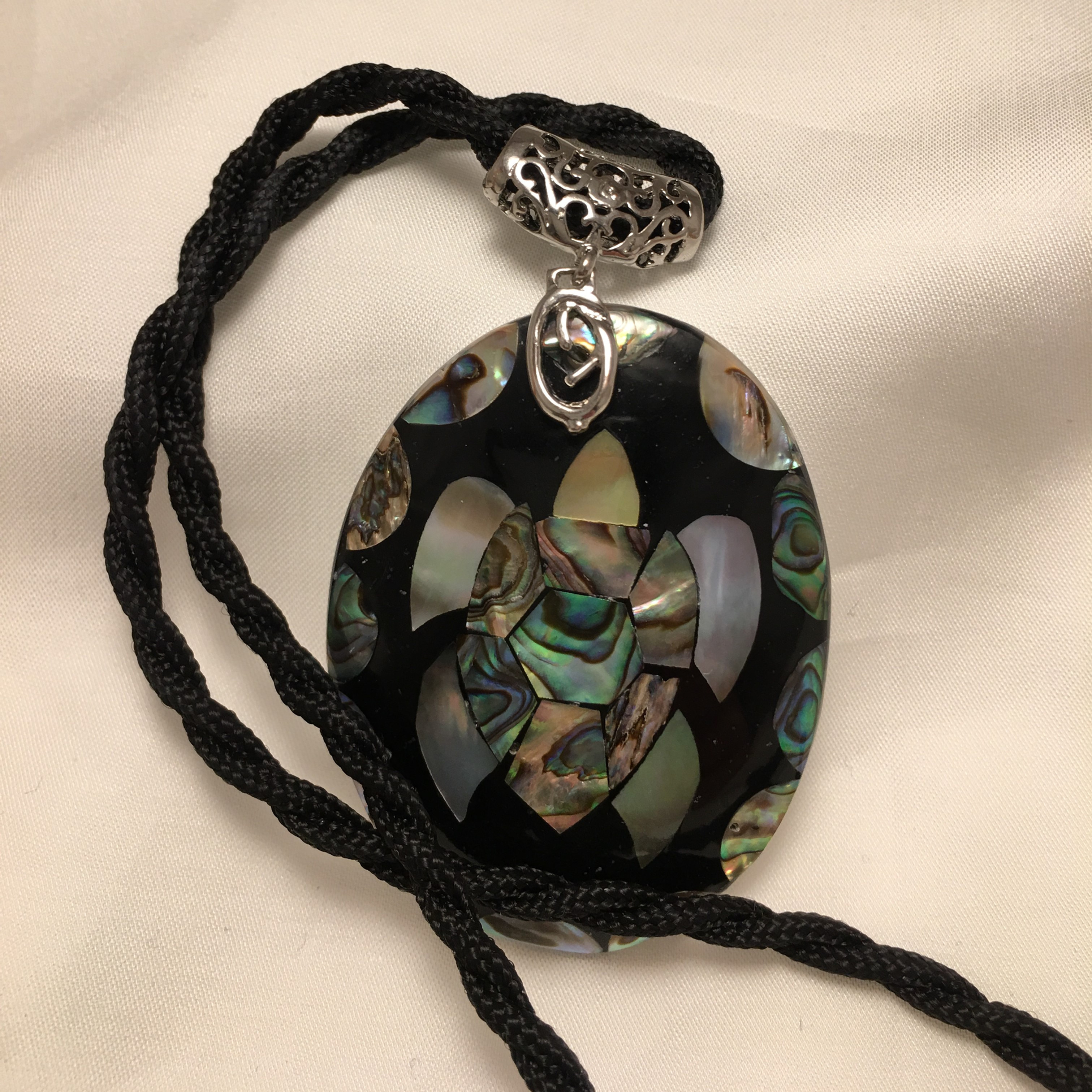 Large Oceanic Turtle Pendant
