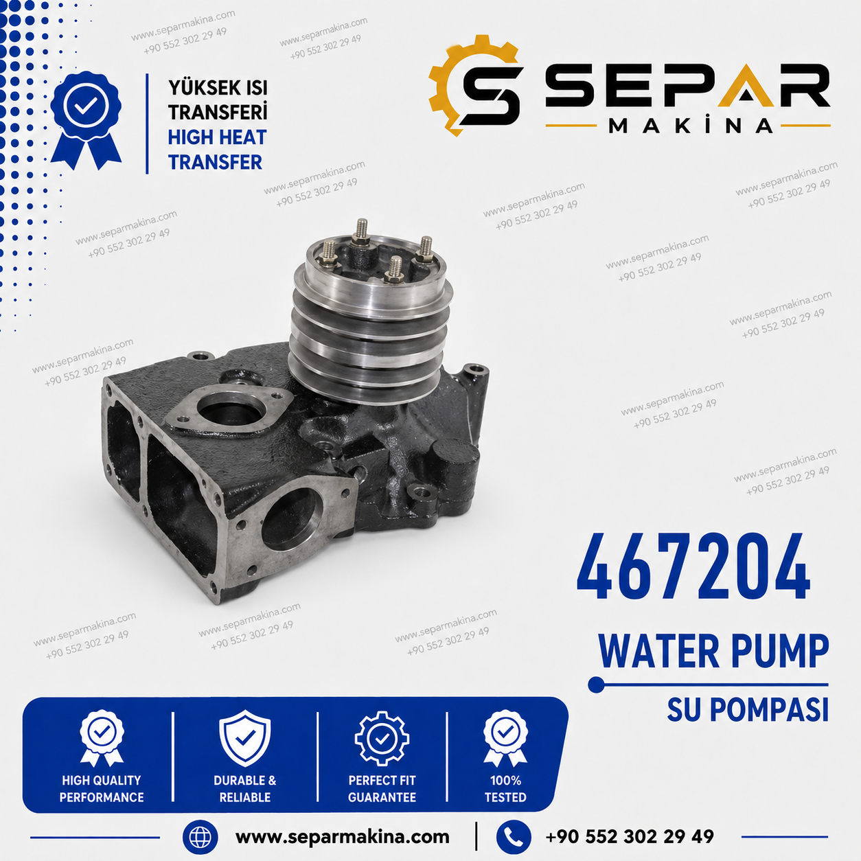 VOLVO PENTA TAMD DEVİRDAİM, 467204, 467915, 5001385, 5002878, 8112522