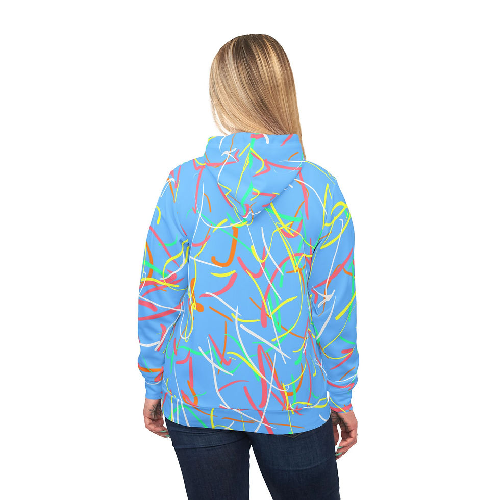 Thumbnail: Retro Confetti - Unisex Hoodie